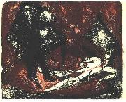 Ernst Ludwig Kirchner The murderer France oil painting artist